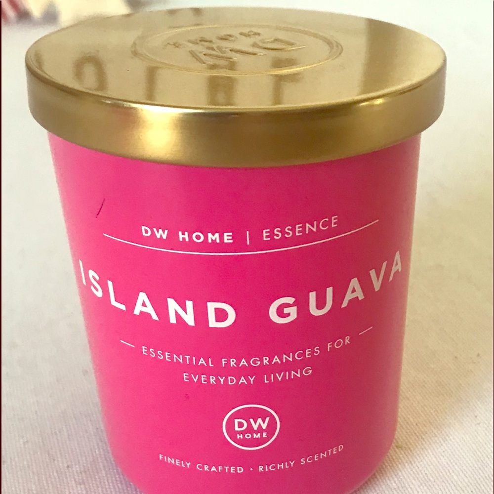 DW Home candle. Island Guava scent